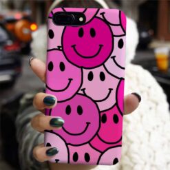 Pink Smile Tasarımlı Silikon Telefon Kılıfı