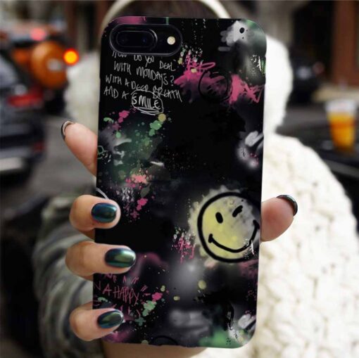 Cattle Art Smile Tasarımlı Silikon Telefon Kılıfı