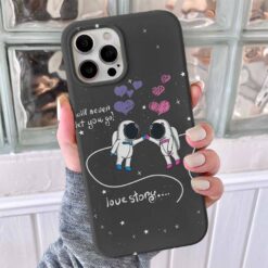 Astranot Love Story Tasarımlı Silikon Telefon Kılıfı