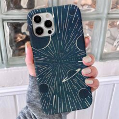 Constellation Tasarımlı Silikon Telefon Kılıfı