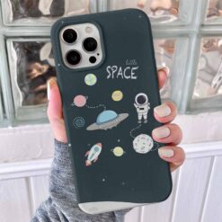 Little Space Tasarımlı Silikon Telefon Kılıfı