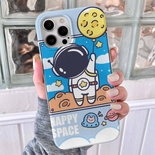 Happy Space Tasarımlı Silikon Telefon Kılıfı