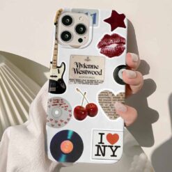 vivienne Westwood Tasarımlı Silikon Telefon Kılıfı