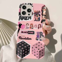 Black Pink Revolution Silikon Telefon Kılıfı