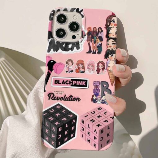 Black Pink Revolution Silikon Telefon Kılıfı