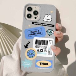 Thak Tasarımlı Silikon Telefon Kılıfı