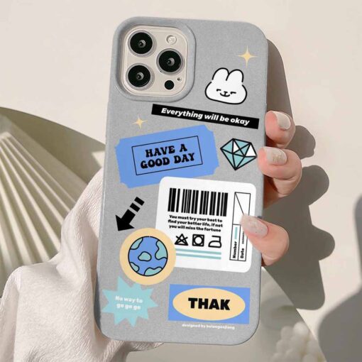 Thak Tasarımlı Silikon Telefon Kılıfı