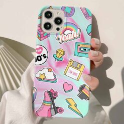 Save Me Sticker Tasarımlı Silikon Telefon KılıfIı