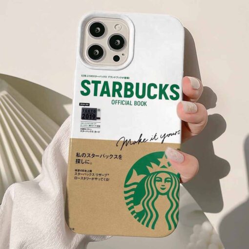 Starbucks Tokyo Sticker Tasarımlı Silikon Telefon Kılıfı