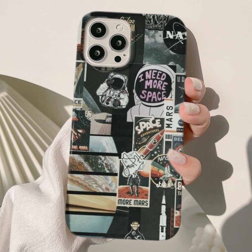 İ Need More Space Tasarımlı Silikon Telefon Kılıfı