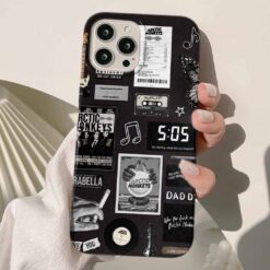 Arctic Monkeys Sticker Tasarımlı Silikon Telefon Kılıfı