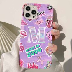 Made İn 2000 Sticker Tasarımlı Silikon Telefon Kılıfı