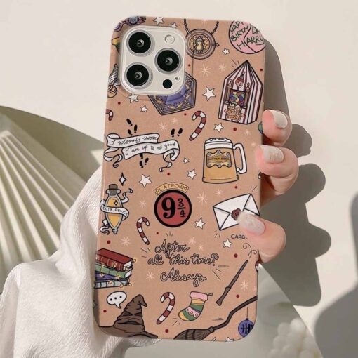 Harry Potter Always Sticker Tasarımlı Silikon Telefon Kılıfı