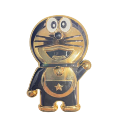 Siyah Doraemon Telefon Kılıfı Standı