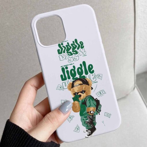 Jiggle Teddy Tasarımlı Silikon Telefon Kılıfı