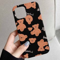 Bearbad Teddy Tasarımlı Silikon Telefon Kılıfı