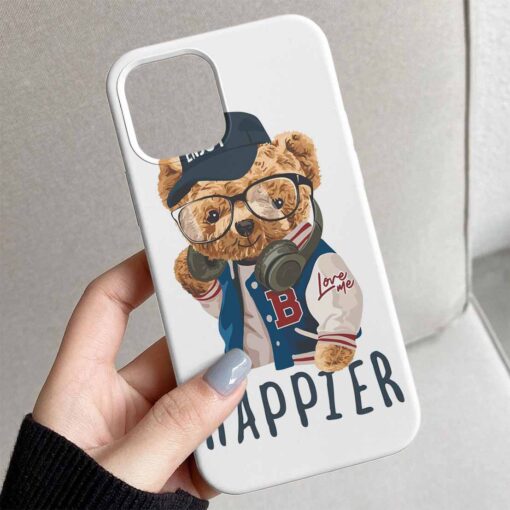 Happier Cool Tasarımlı Silikon Telefon Kılıfı