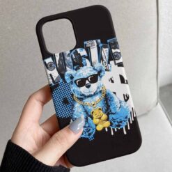 Hustle Teddy Tasarımlı Silikon Telefon Kılıfı