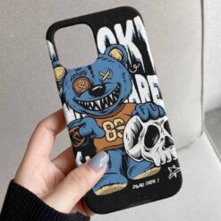 Dead Soon Teddy Tasarımlı Silikon Telefon Kılıfı