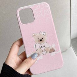 Dior Teddy Tasarımlı Silikon Telefon Kılıfı