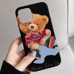 Basketball Teddy Tasarımlı Silikon Telefon Kılıfı