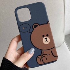 Hey Teddy Tasarımlı Silikon Telefon Kılıfı