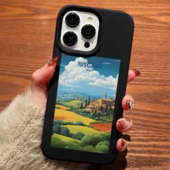 Tuscany Poster Tasarımlı Silikon Telefon Kılıfı