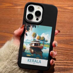 Kerala Poster Tasarımlı Silikon Telefon Kılıfı