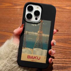 Baku Poster Tasarımlı Silikon Telefon Kılıfı