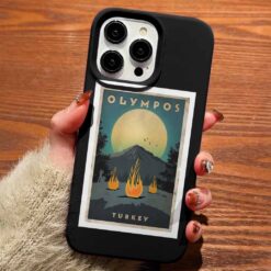 Olympos Poster Tasarımlı Silikon Telefon Kılıfı