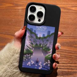Chidorigafuchi Travel Tasarımlı Silikon Telefon Kılıfı