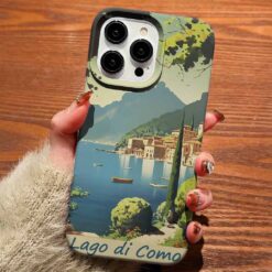 Lago Di Cimo Tasarımlı Silikon Telefon Kılıfı