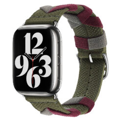 Apple Watch 7 41mm Sarmal Örgü Tasarımlı Kordon