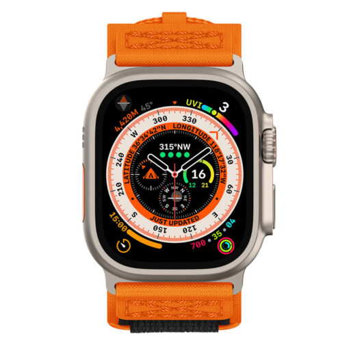 Apple Watch 44mm  Hasır Kordon - Görsel 4