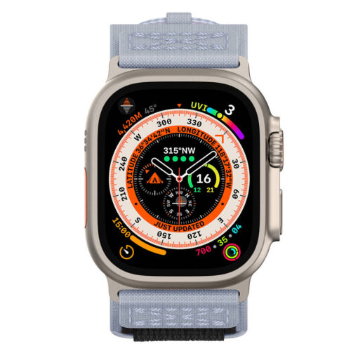 Apple Watch 44mm  Hasır Kordon - Görsel 11