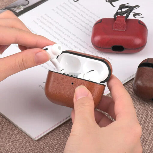 Deri Airpods Kılıfı - Görsel 6