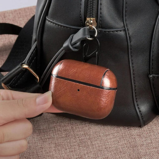 Deri Airpods Kılıfı - Görsel 8