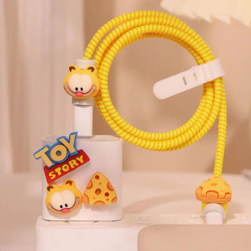 Toy Story Sarı Şarj&Kablo Koruyucu Seti