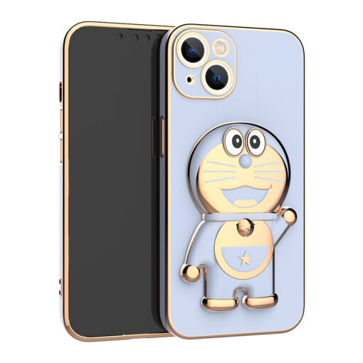 Doraemon Standlı Parlak Kılıf - Görsel 5