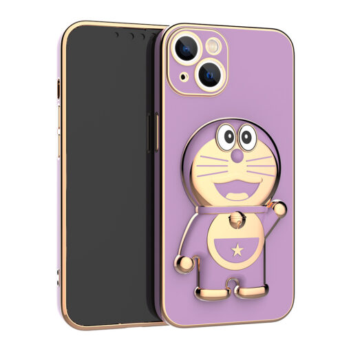 Doraemon Standlı Parlak Kılıf - Görsel 6