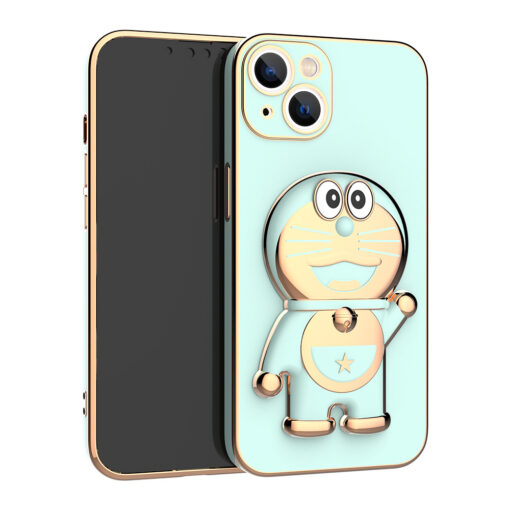 Doraemon Standlı Parlak Kılıf - Görsel 3