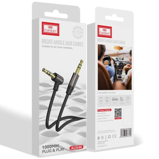 Earldom AUX46 Tak Çalıştır 1M 3.5mm Aux Kablo - Görsel 8
