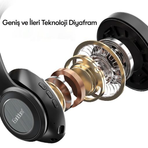 Earldom BH71 Kafaüstü Bluetooth Kulaklık - Görsel 2