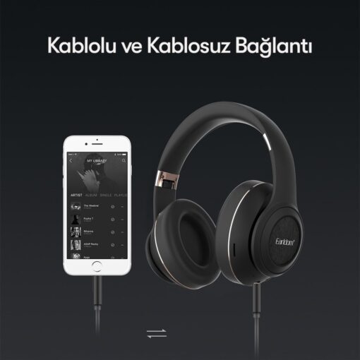 Earldom BH71 Kafaüstü Bluetooth Kulaklık - Görsel 6