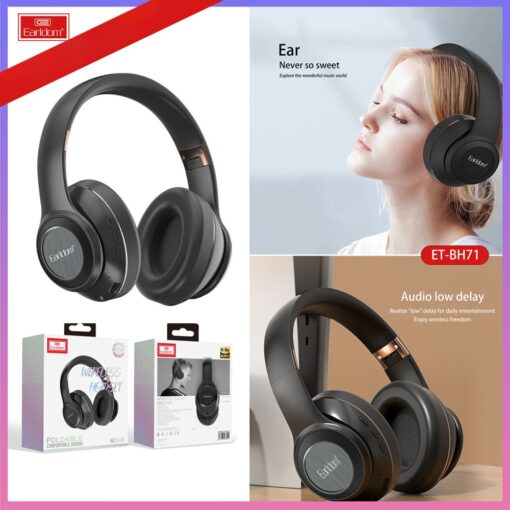 Earldom BH71 Kafaüstü Bluetooth Kulaklık - Görsel 9