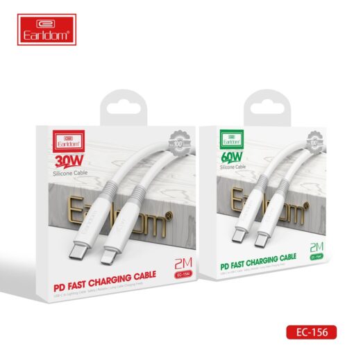 Earldom EC-156i PD 30W Type-C to Lightning 2m Hızlı Şarj Kablosu - Görsel 4