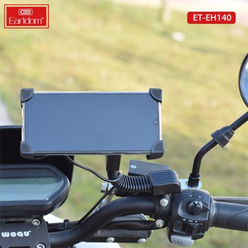 Earldom EH140 Motosiklet İçin Ayarlanabilir Telefon Tutucu - Görsel 4