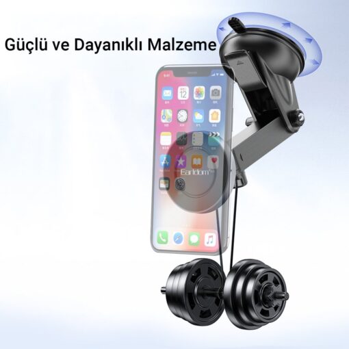 Earldom EH211 Ayarlanabilir Vantuzlu Magsafe Araç Tutucu - Görsel 5