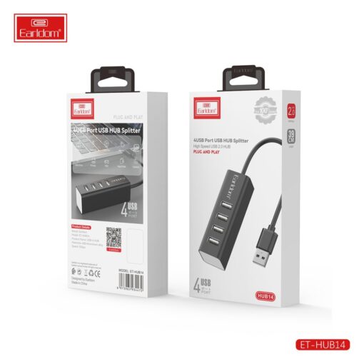 Earldom HUB14 Tak Çalıştır 4lü Usb Çoklayıcı - Görsel 8