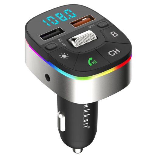 Earldom M74 Bluetooth USB3.0 Dijital FM Transmitter